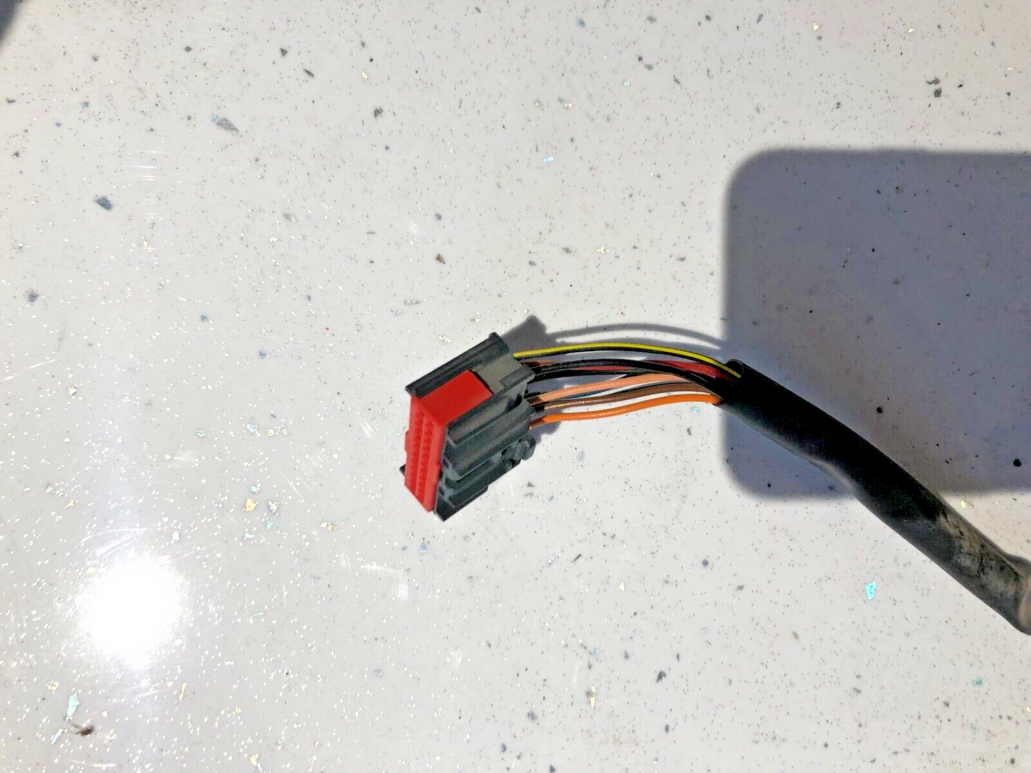 JAGUAR X TYPE DRIVERS O/S  DOOR WING MIRROR 9 WIRE POWERFOLD