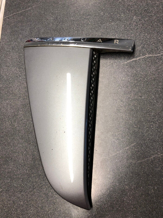 Jaguar XF X250 Front Passenger Side Wing Trim Cover CX23-280B11-silver/grey