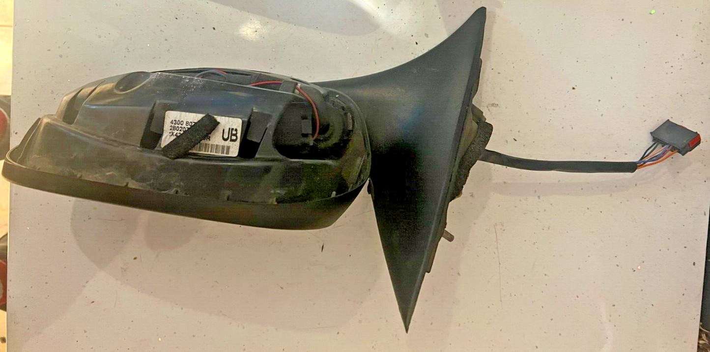 JAGUAR X-TYPE PASSENGER N/S DOOR WING MIRROR POWERFOLD -7 WIRE