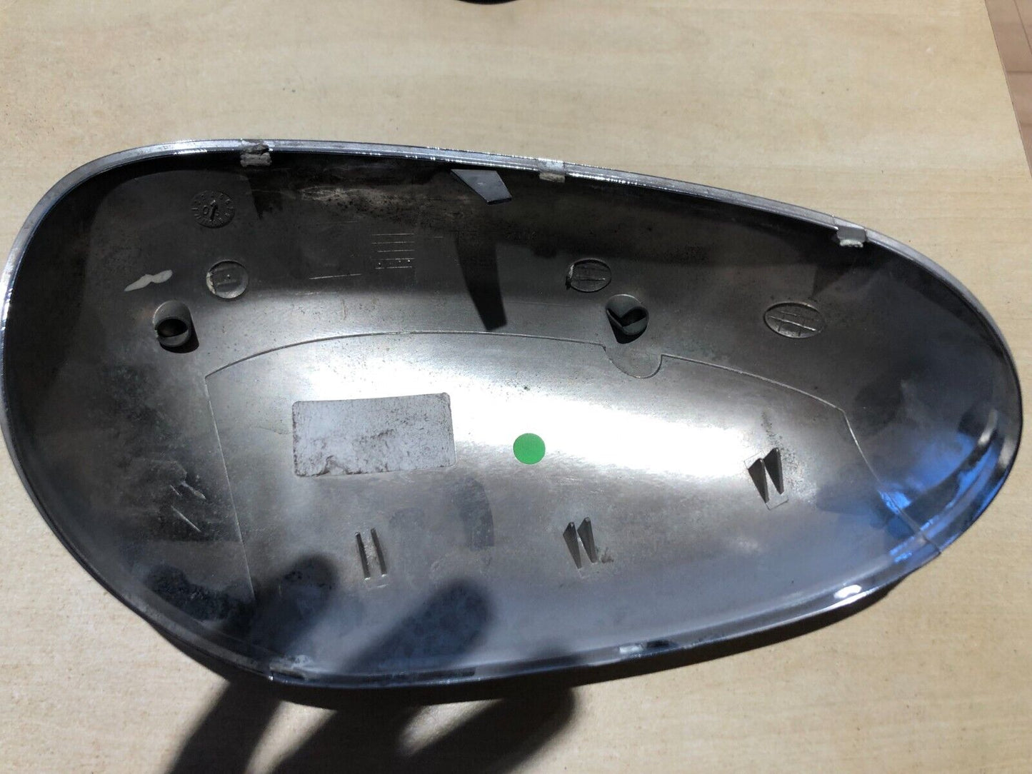 JAGUAR  X TYPE X400 PASSENGER N/S CHROME DOOR WING MIRROR COVER