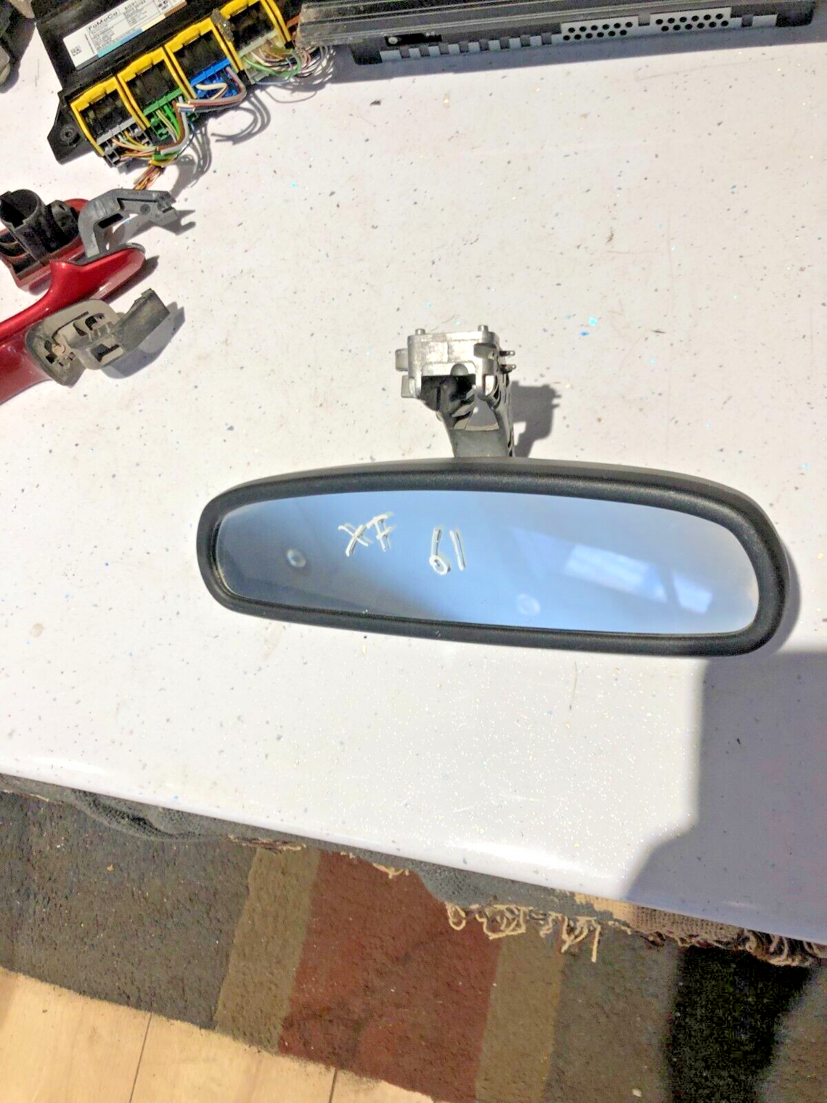 JAGUAR XF  INTERIOR REAR VIEW MIRROR IN BLACK 6H5217700AC X250