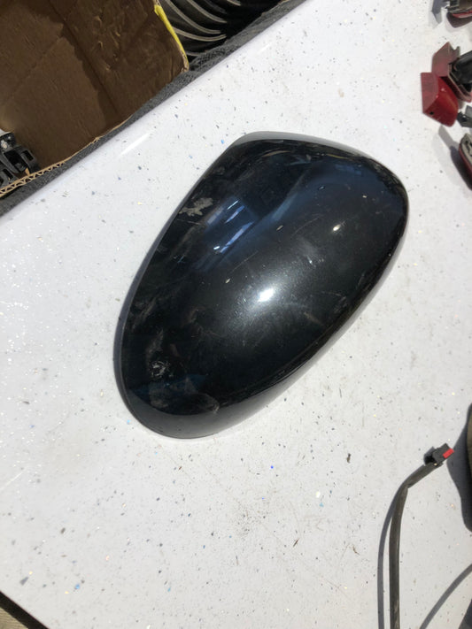 JAGUAR  X TYPE DRIVER  DOOR WING MIRROR COVER BLACK