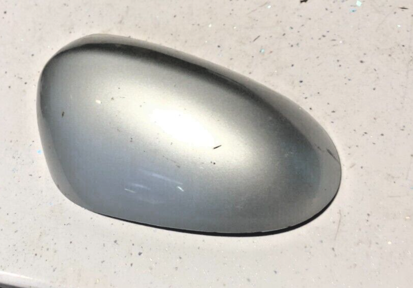 JAGUAR  X TYPE DRIVER  DOOR WING MIRROR COVER SILVER/GREY