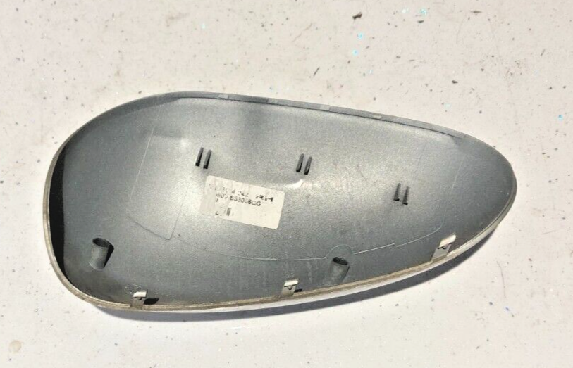 JAGUAR  X TYPE DRIVER  DOOR WING MIRROR COVER SILVER/GREY