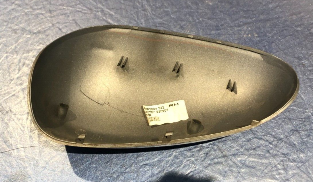 JAGUAR  X TYPE DRIVER  DOOR WING MIRROR COVER LIGHT BLUE