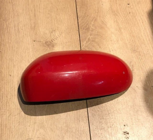 JAGUAR  X TYPE PASSENGER N/S DOOR WING MIRROR COVER RED