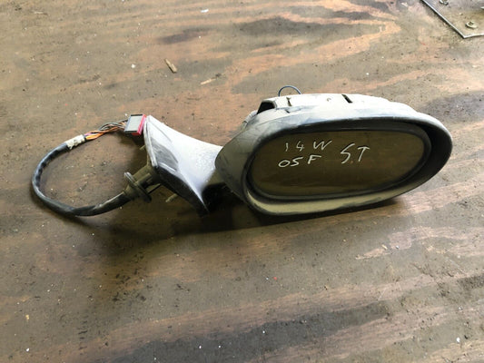 JAGUAR S- TYPE 2002-2007 DRIVERS DOOR WING MIRROR 14 WIRES