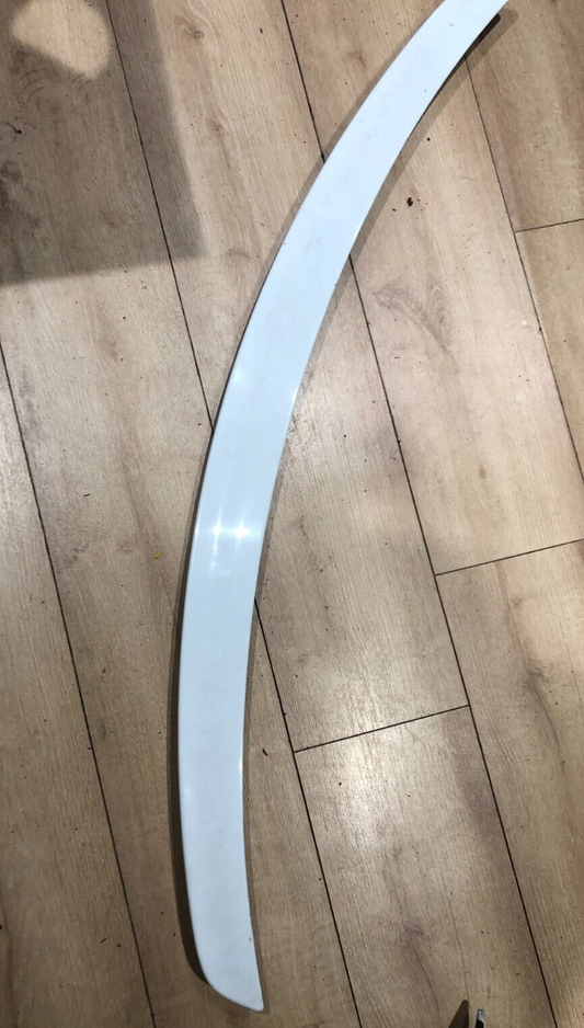 JAGUAR XF SALOON  REAR BOOT SPOILER LIP WING WHITE