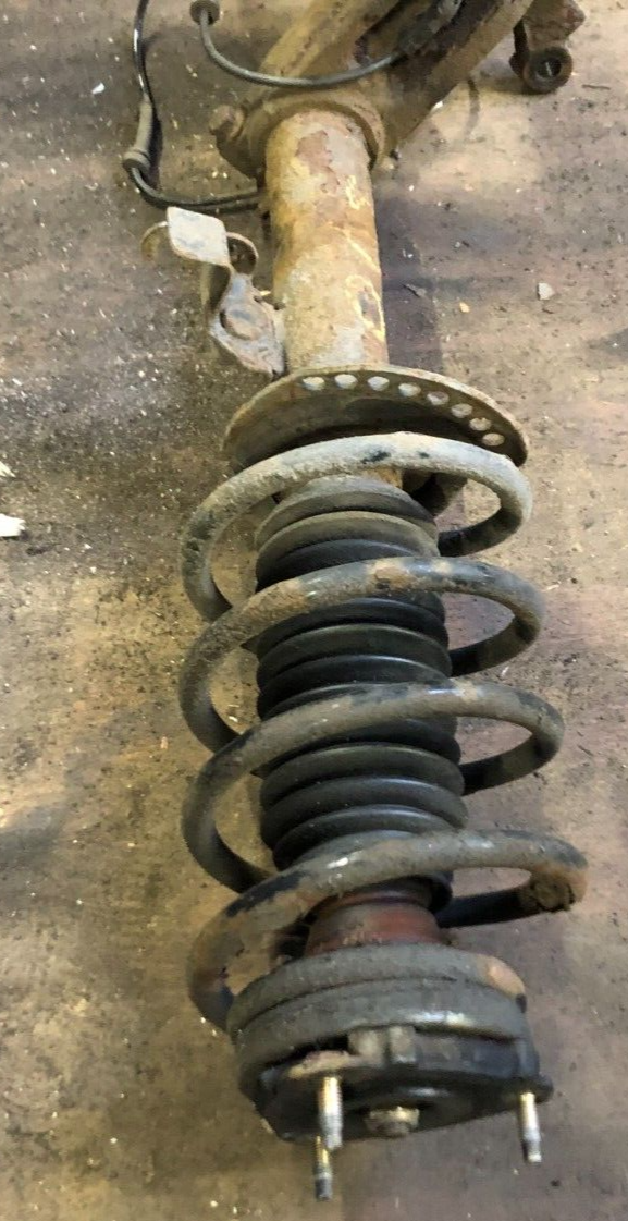 JAGUAR X TYPE DRIVERS O/S/F SHOCK ABSORBER SPRING WHEEL HUB(NEW BEARING ADDED)