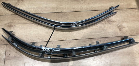 Jaguar X-Type Estate chrome Bumper set