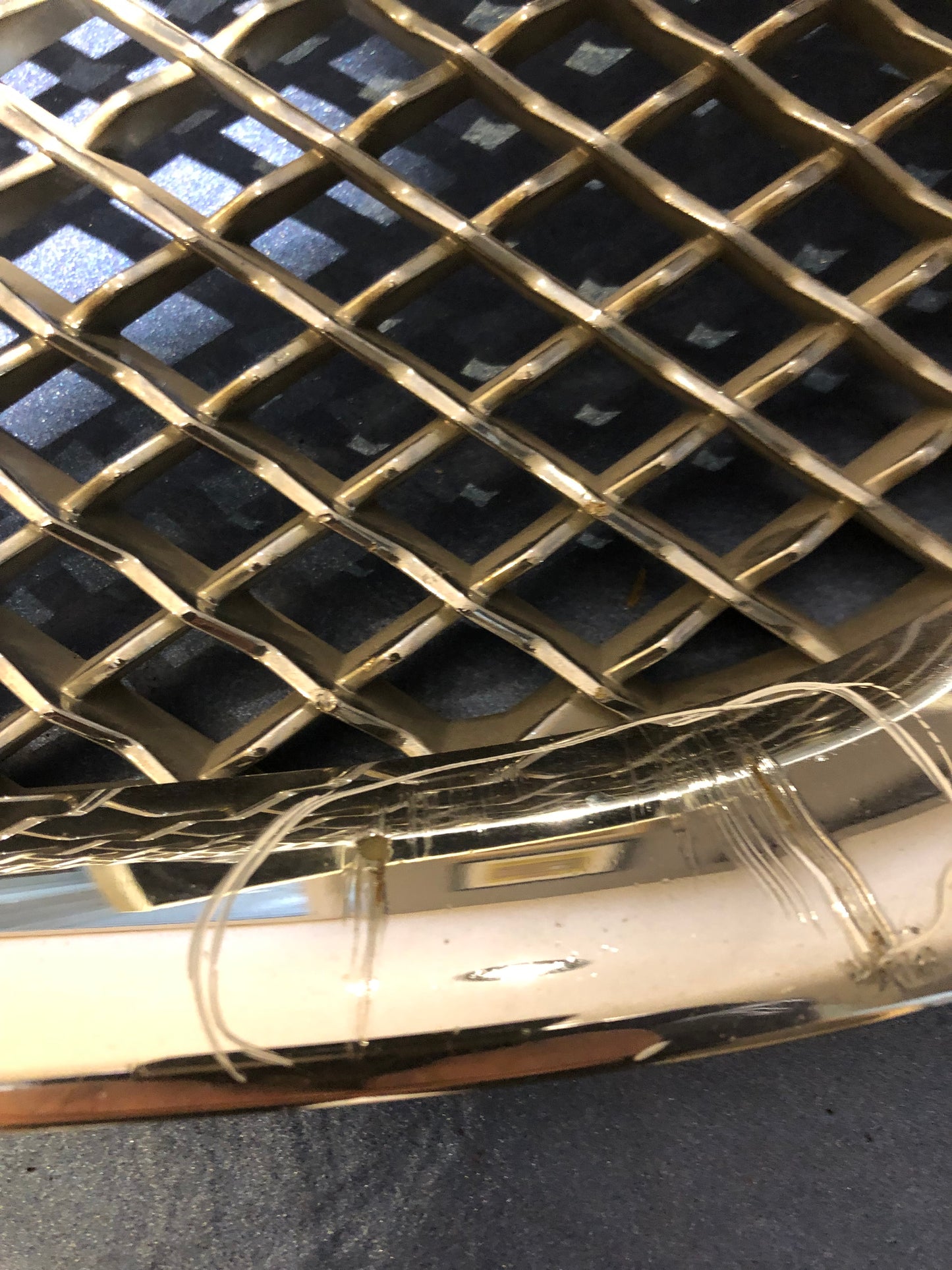 JAGUAR XF X250 FRONT BUMPER GRILL WITH BLACK BADGE (Pre Facelift 2008-2010)