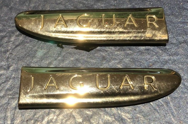 JAGUAR WING BADGE X TYPE PAIR