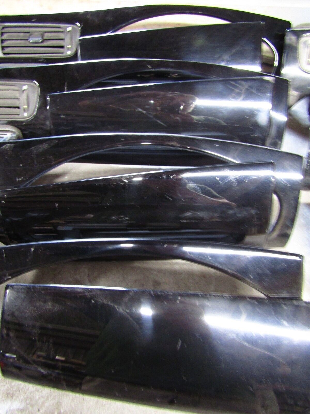 JAGUAR X TYPE DASHBOARD/VENTS  TRIM KIT X 1 ( PIANO BLACK ) 1X43-F045H48