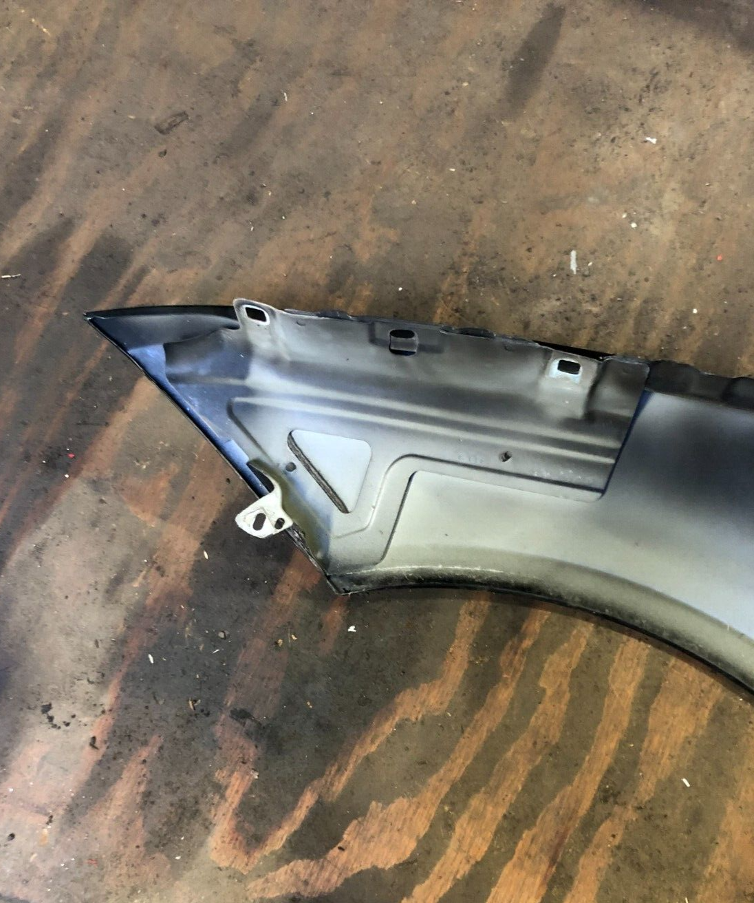 JAGUAR XF X250 FACELIFT DRIVERS WING FENDER PANEL & MOUNTING BRACKET