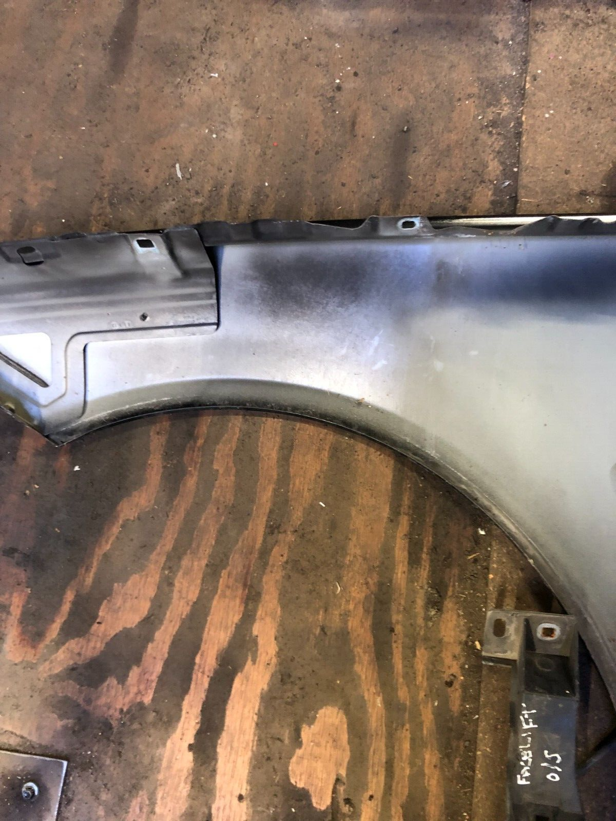JAGUAR XF X250 FACELIFT DRIVERS WING FENDER PANEL & MOUNTING BRACKET