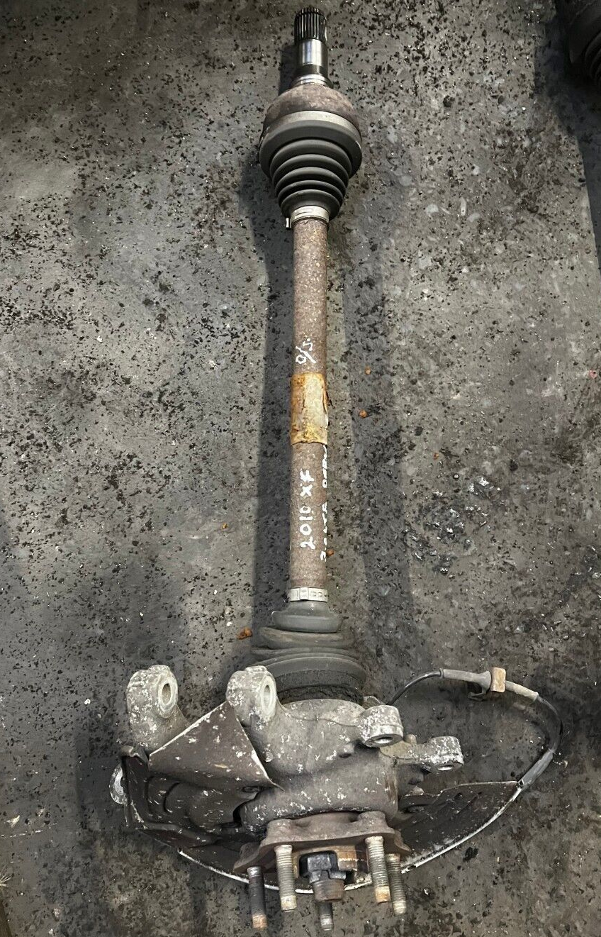 JAGUAR XF X250 3.0D DRIVERS RIGHT REAR WHEEL HUB BEARING & DRIVESHAFT ASSEMBLY