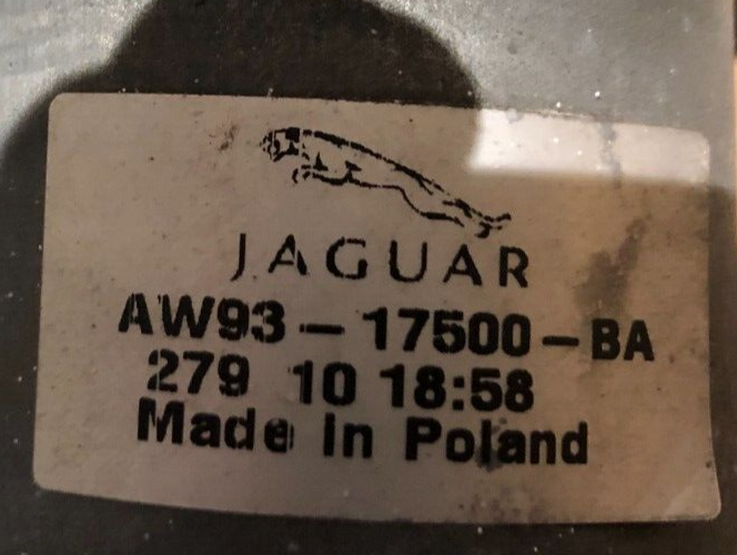 Jaguar XJ X351 Windscreen Wiper Mechanism Motor