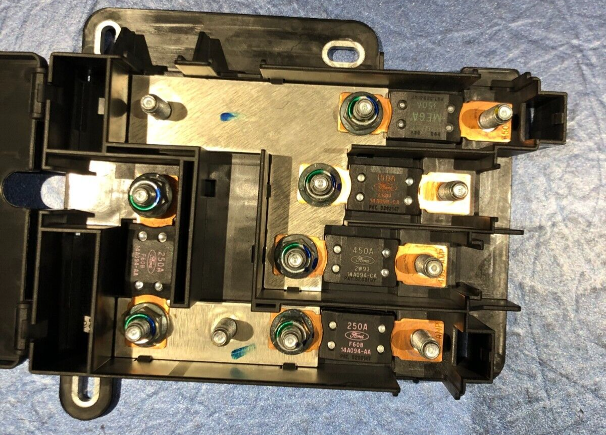 JAGUAR XF 2.2 CONTROL UNIT FUSE BOX RELAY CX23-14A175-AB