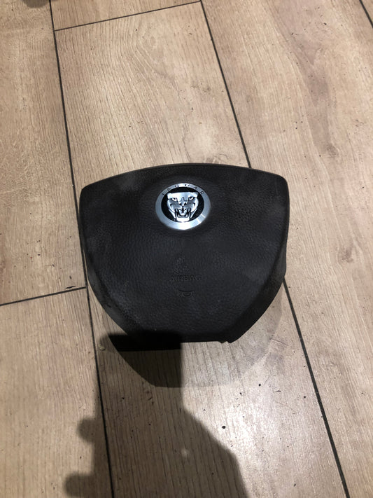 JAGUAR XF X250STEERING WHEEL AIRBAG BROWN