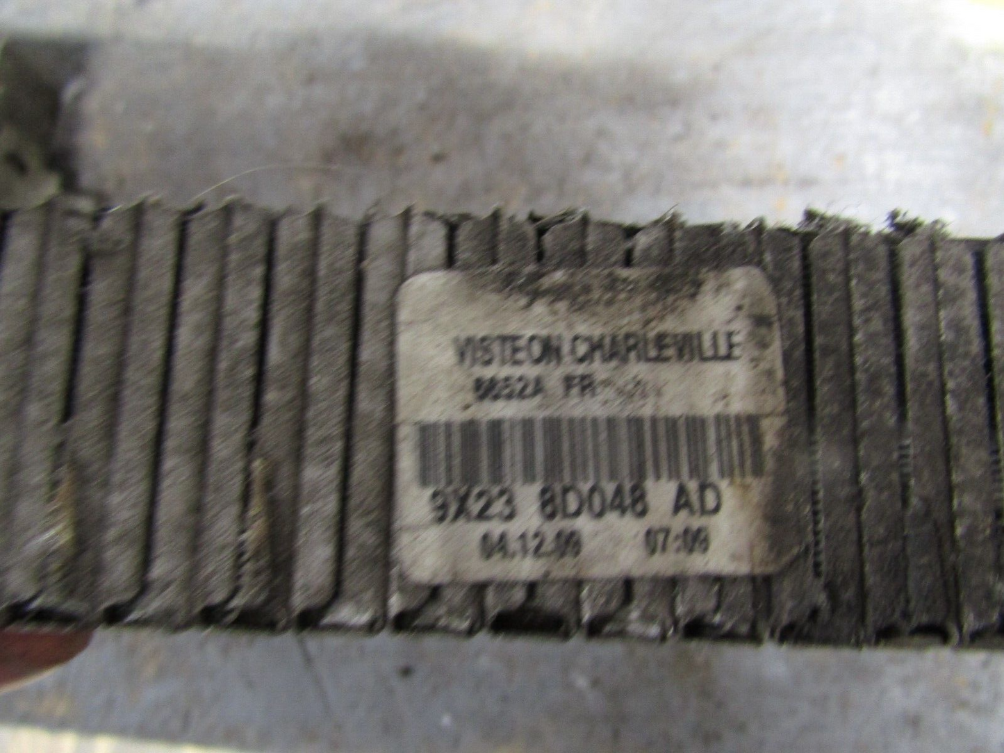 JAGUAR XF XF / XJ X351 2008-on AUXILIARY RADIATOR RIGHT