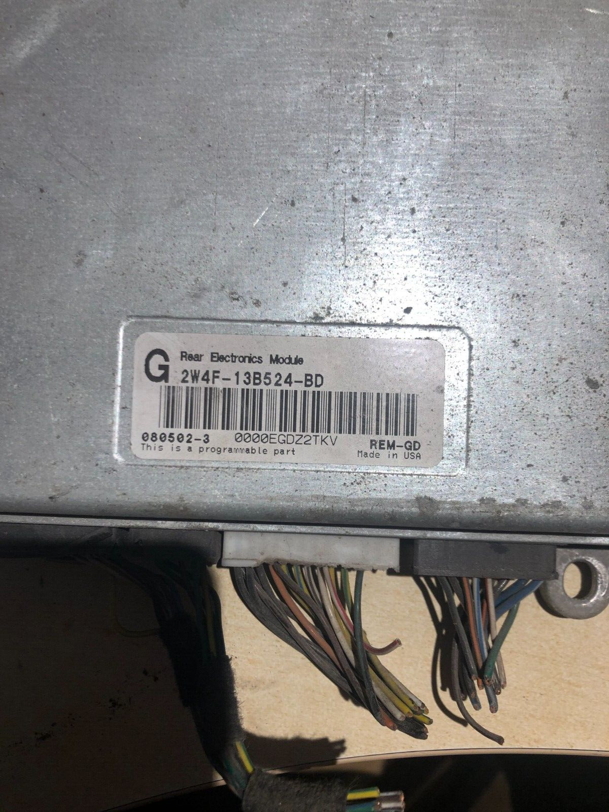 JAGUAR S-TYPE 2002-2004 REAR ELECTRONIC MODULE2W4F-13B524-BD