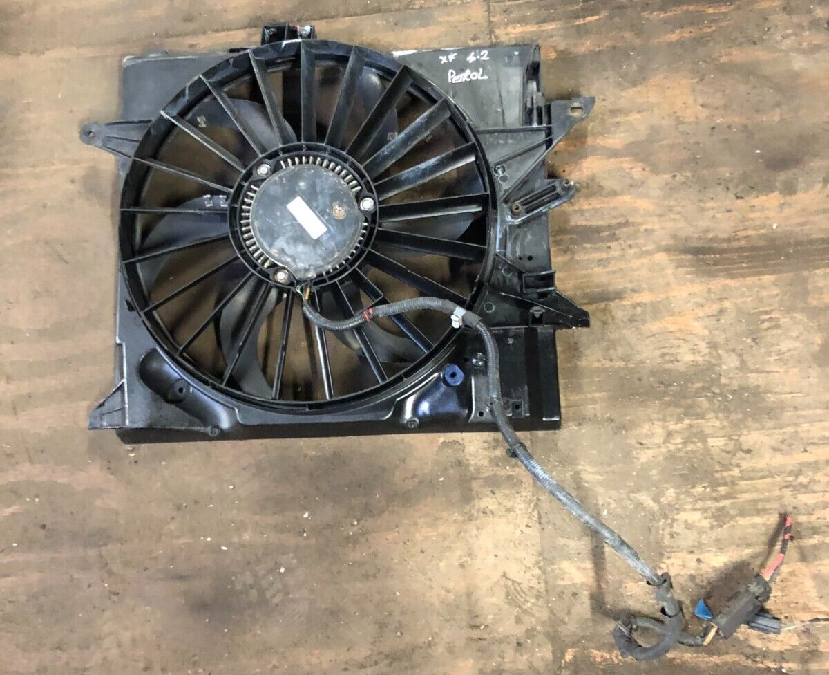 JAGUAR XF 2008-2009 4.2 (PETROL) RADIATOR COOLING FAN MOTOR/MODULE/COWL