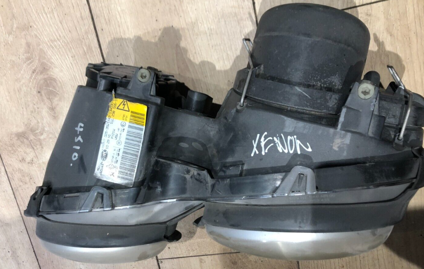 JAGUAR X-TYPE XENON LEFT PASSENGER HEADLIGHT +BALLAST+NEW ABS ADJUSTERS FITTED