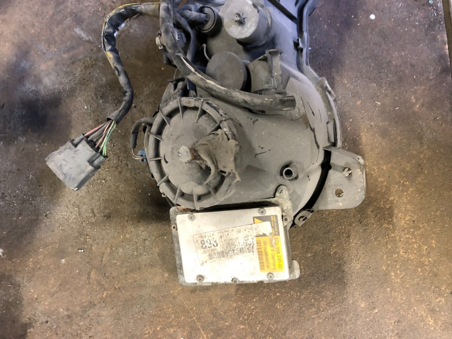 JAGUAR S-TYPE XENON LEFT PASSENGER HEADLIGHT/LAMP +NEW ABS ADJUSTERS