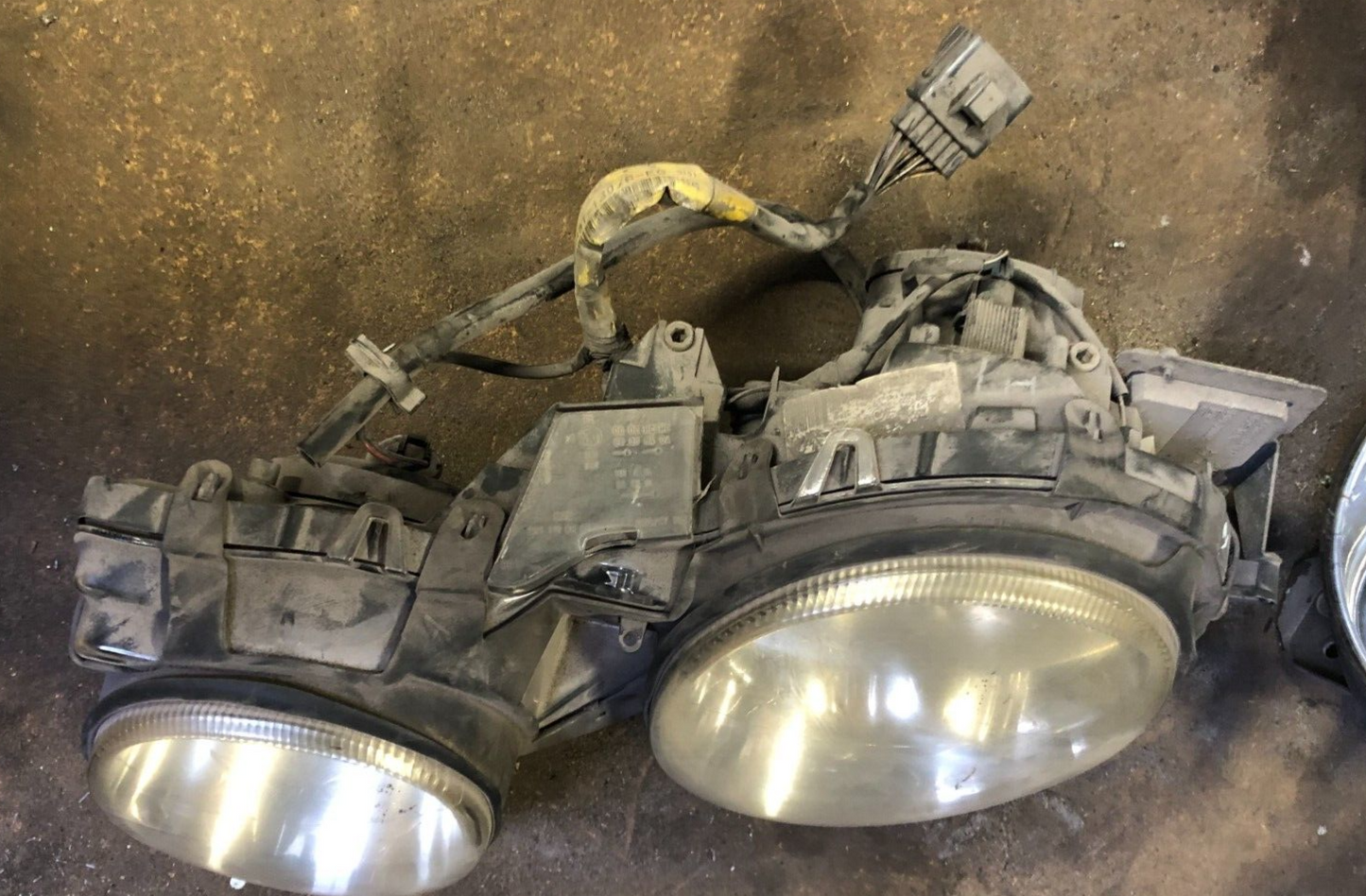 JAGUAR S-TYPE XENON LEFT PASSENGER HEADLIGHT/LAMP +NEW ABS ADJUSTERS