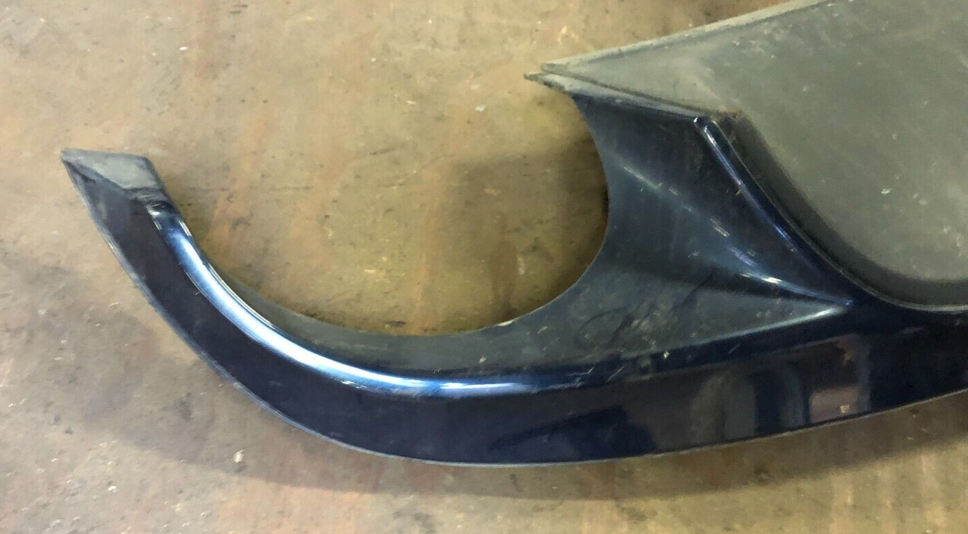 JAGUAR XF R- SPORT REAR BUMPER LOWER VALANCE/DIFFUSER (TWIN EXHAUST)