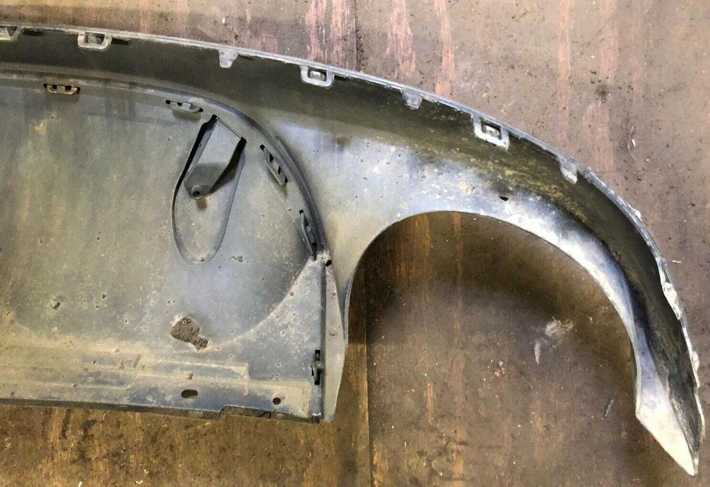 JAGUAR XF R- SPORT REAR BUMPER LOWER VALANCE/DIFFUSER (TWIN EXHAUST)