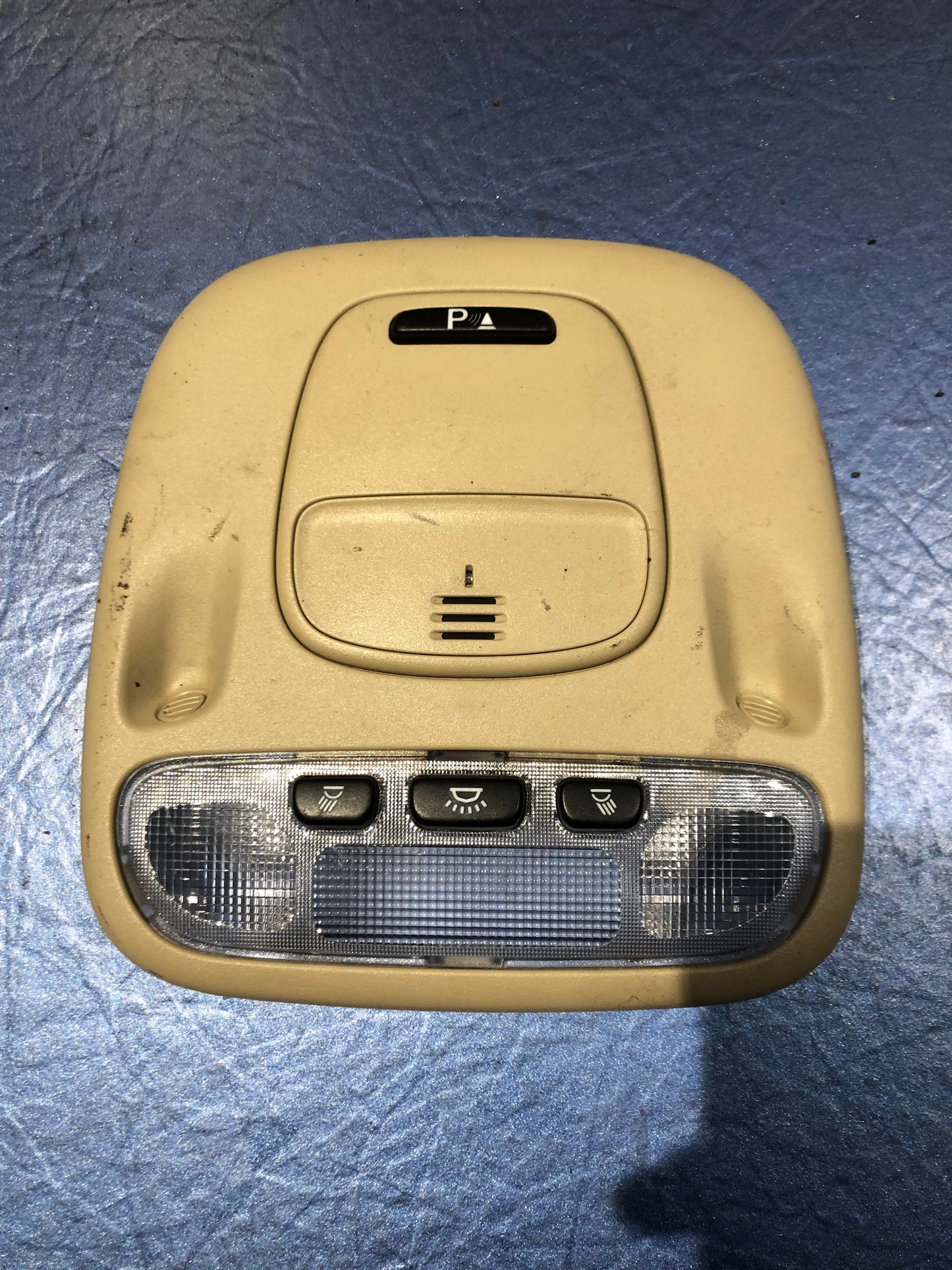 JAGUAR X-TYPE INTERIOR ROOF READING COURTESY LIGHT CREAM 4X4315K609-AD