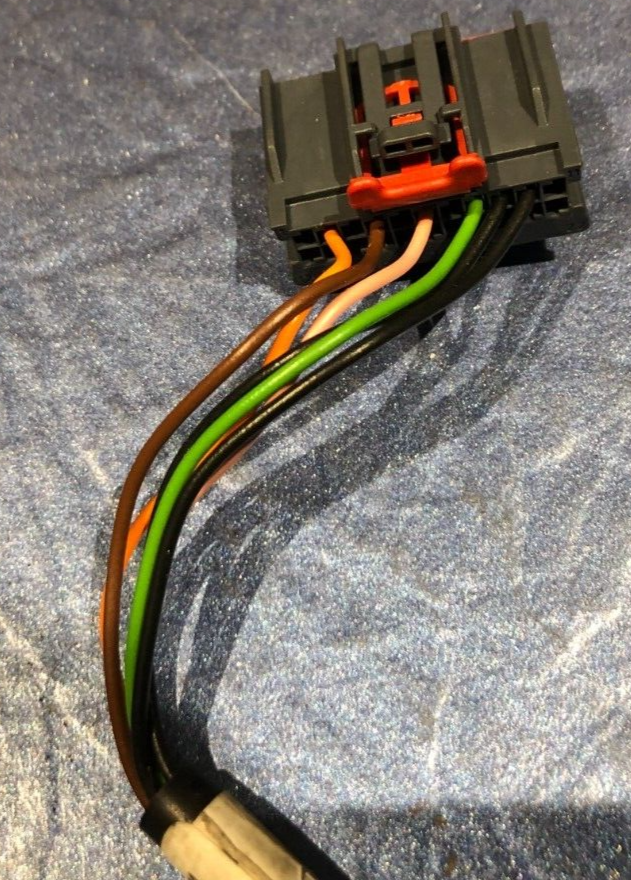 JAGUAR X-TYPE DRIVERS WING MIRROR 6 WIRE