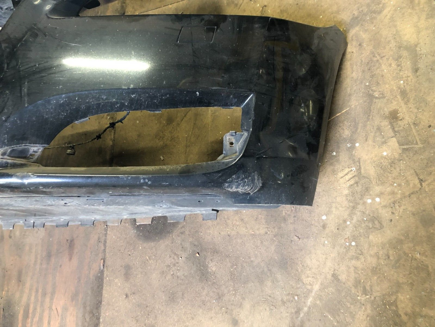 JAGUAR XF X250 SPORT FACELIFT FRONT BUMPER  BLACK