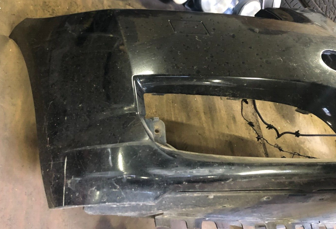 JAGUAR XF X250 SPORT FACELIFT FRONT BUMPER  BLACK
