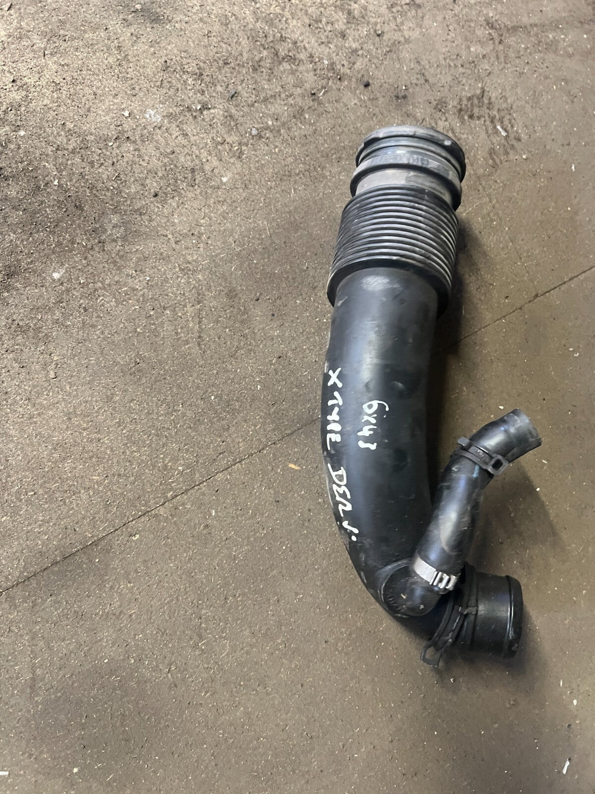 JAGUAR X-TYPE 2003-09 2.0 2.2D DIESEL TURBO CHARGER AIR INTAKE PIPE 6X43-9A689AC