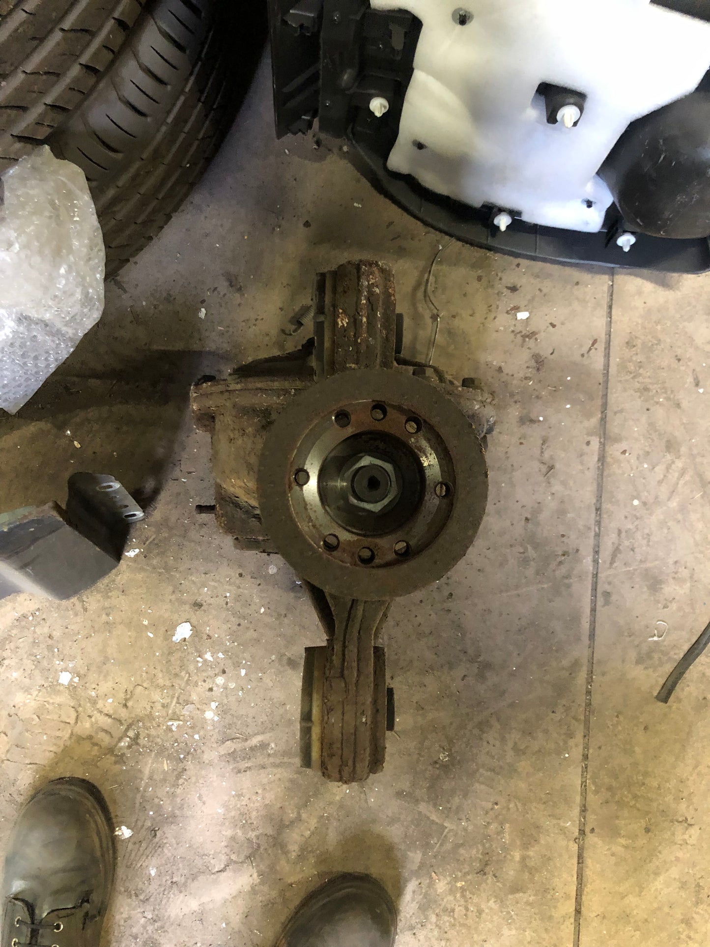 JAGUAR XF X250 REAR DIFFERENTIAL 3.0D 9X23-4A213-EC