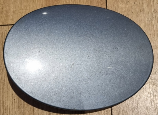 JAGUAR S TYPE FUEL TANK FILLER FLAP DOOR COVER  LIGHT BLUE/SILVER
