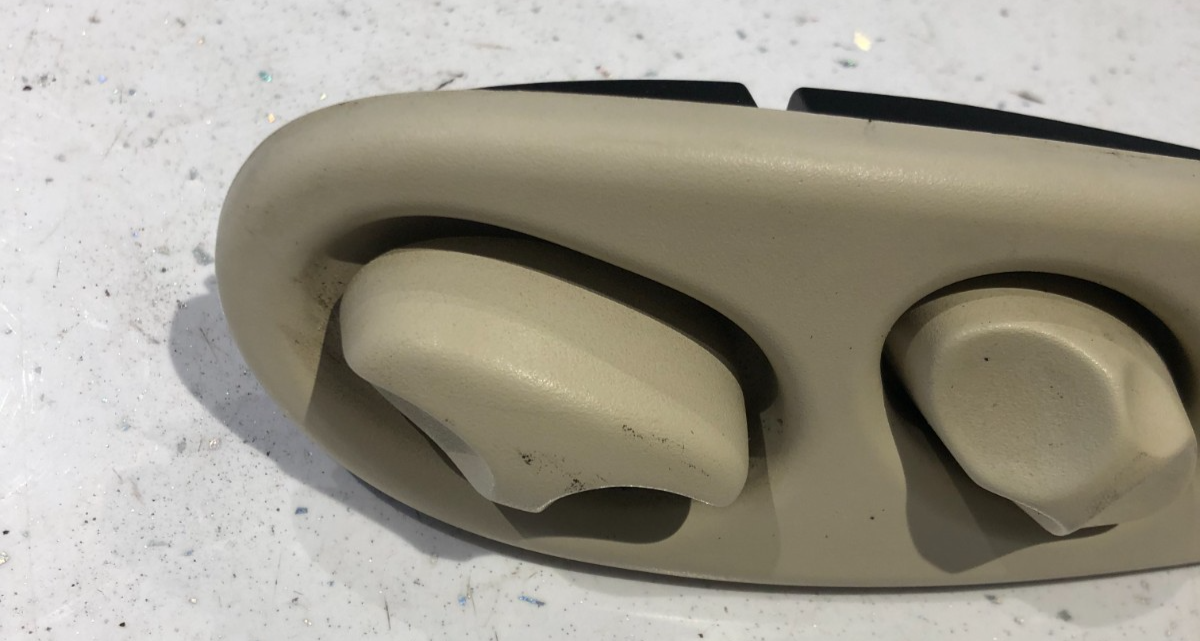 JAGUAR XK8 XKR 2000-2006 SEAT SWITCH FRONT LEFT CASHMERE (12-WAY)