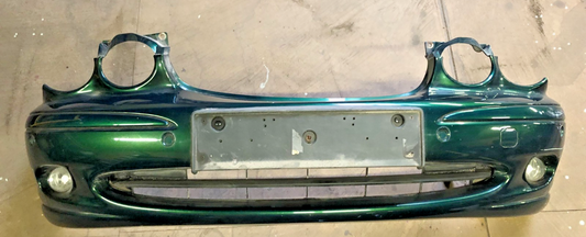 JAGUAR  X-TYPE 2003-09 GREEN FRONT BUMPER PRE-FACELIFT