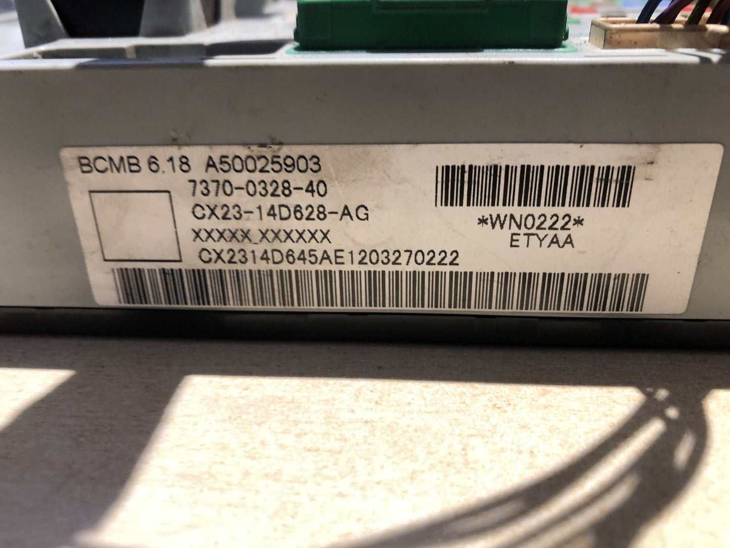 JAGUAR XF XF / XFR 2011-2012 SALOON REAR SMART JUNCTION / FUSE BOX