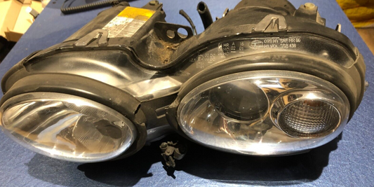 JAGUAR X-TYPE LEFT PASSENGER HEADLIGHT, WASHER JET+NEW ABS ADJUSTERS FITTED