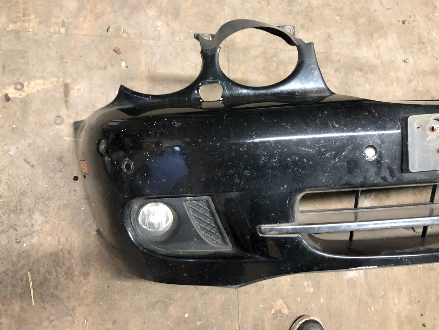 JAGUAR X-TYPE  FACELIFT FRONT BUMPER (Black)