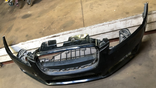 JAGUAR  XF X250 FACELIFT FRONT BUMPER BLACK