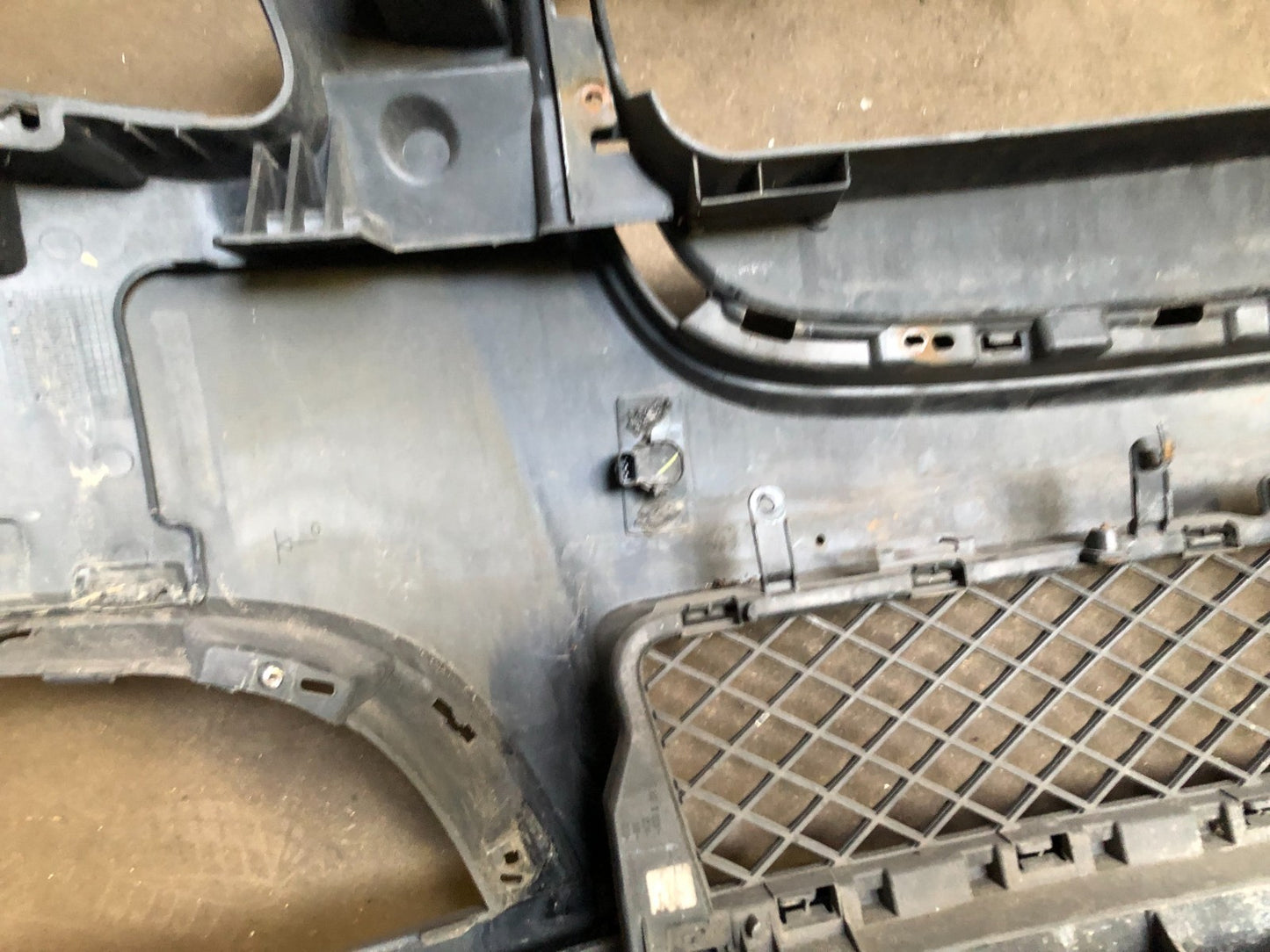 JAGUAR  XF X250 FACELIFT FRONT BUMPER BLUE