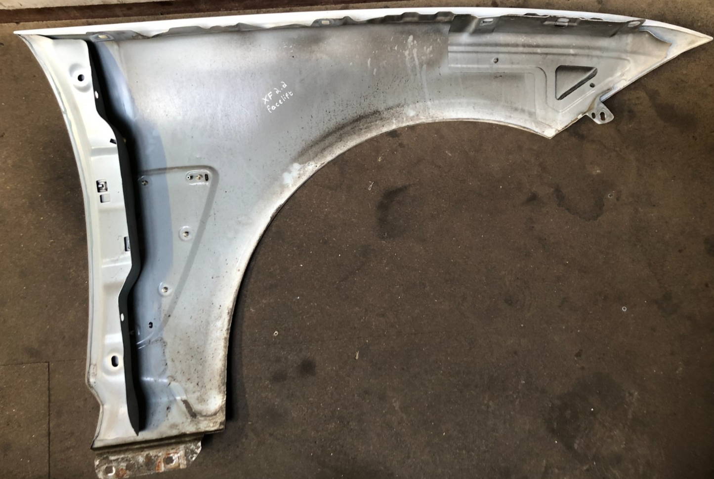 JAGUAR XF X250 N/S NEARSIDE PASSENGERS LEFT WING WHITE