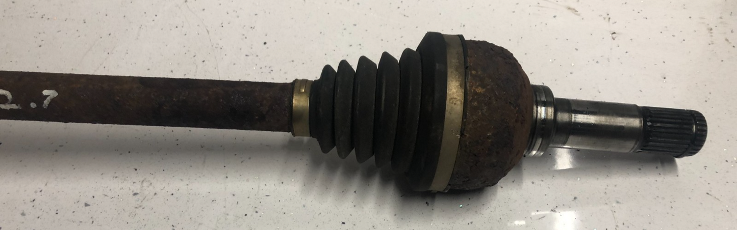 JAGUAR XF X250 2.7D DRIVERS RIGHT REAR HUB WHEEL BEARING & DRIVEHAFT ASSEMBLY