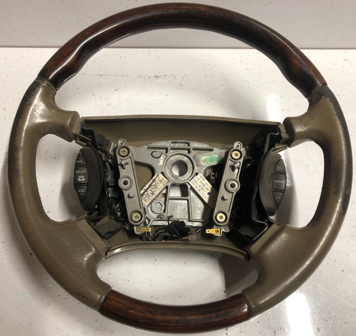 JAGUAR XK8 XKR 96-06 DASHBOARD TRIM SET WOOD/STEERING WHEEL