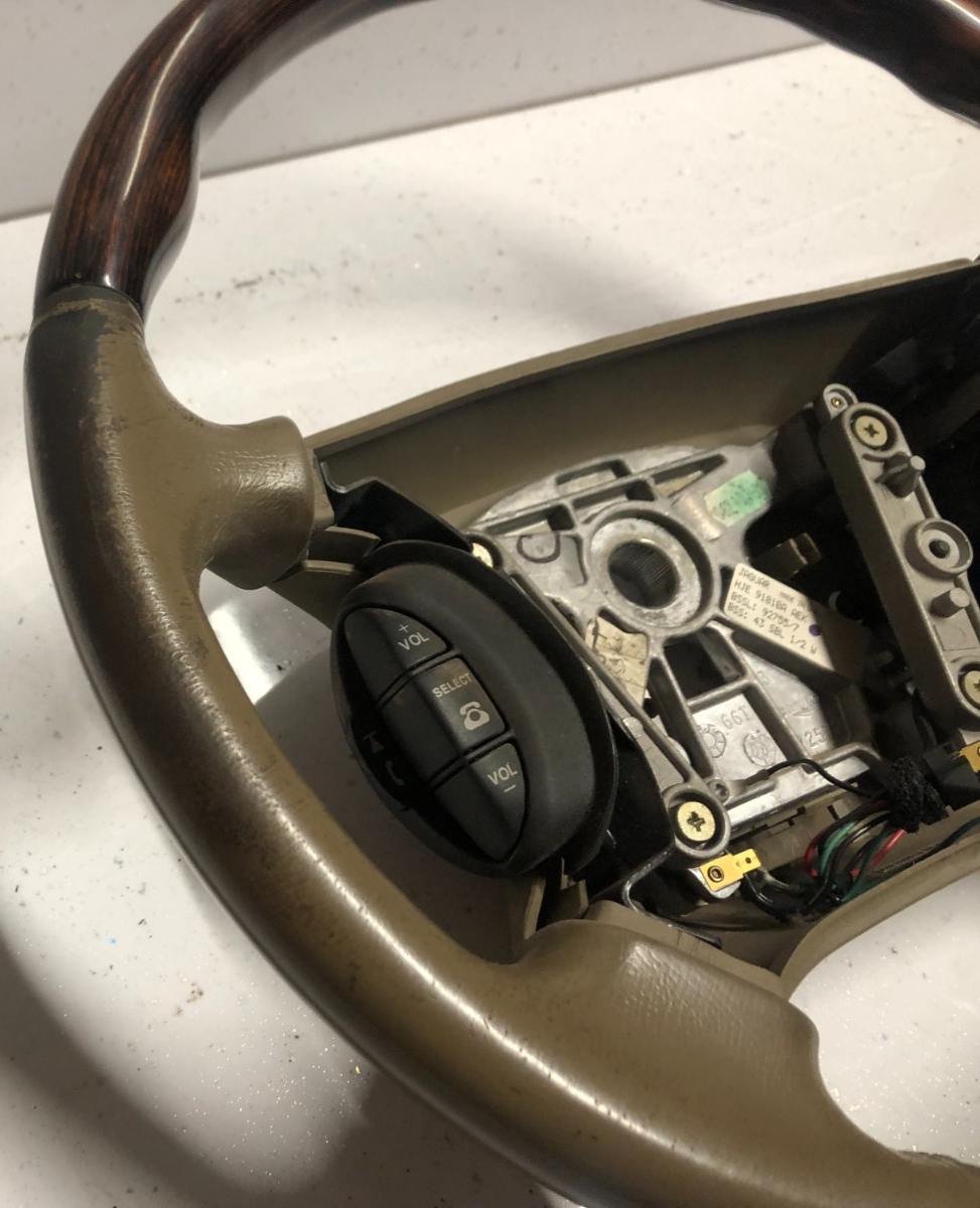 JAGUAR XK8 XKR 96-06 DASHBOARD TRIM SET WOOD/STEERING WHEEL