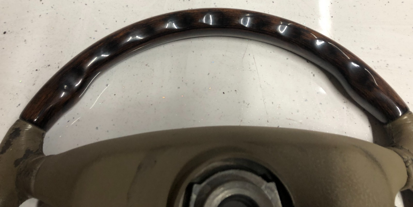 JAGUAR XK8 XKR 96-06 DASHBOARD TRIM SET WOOD/STEERING WHEEL